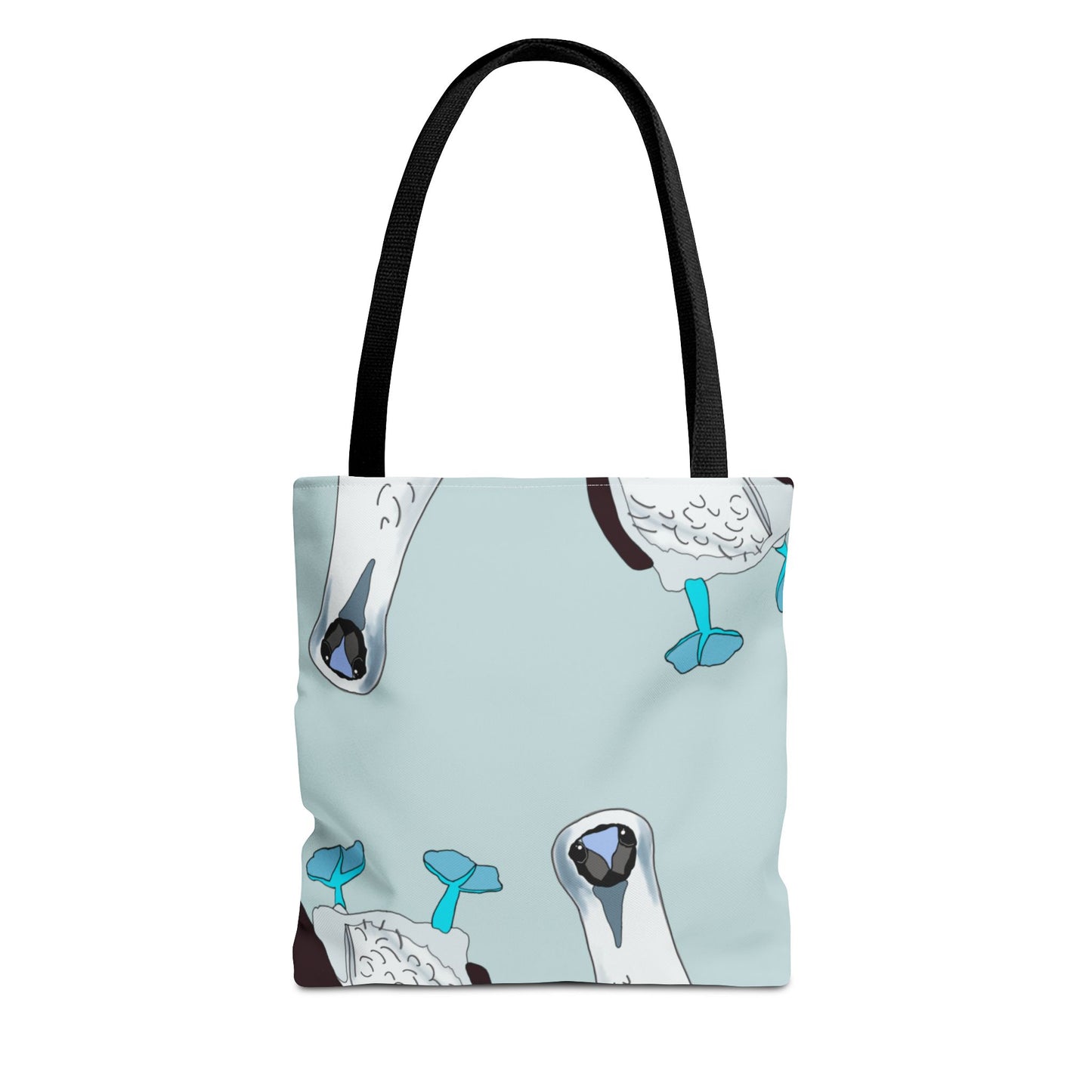 Blue-Footed Booby Canvas Tote Bag | Eco-Friendly Bird Lover Gift