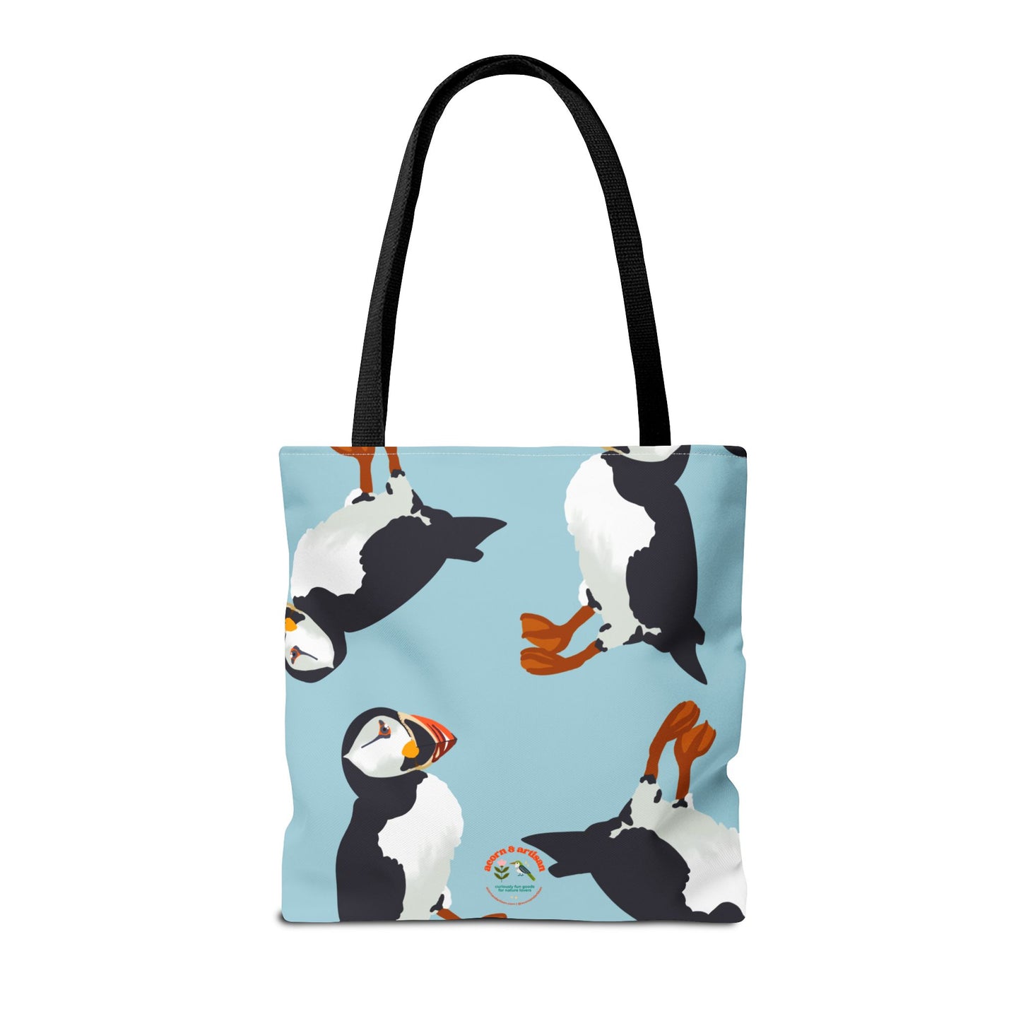 Puffin Tote Bag | Funny Bird Lover Gift for Pun Enthusiasts