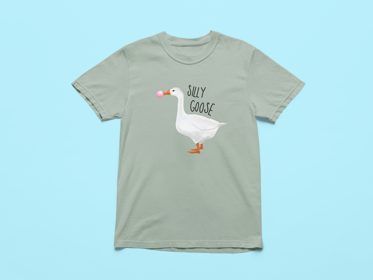 Silly Goose T-Shirt – Funny Unisex Graphic Tee | Acorn & Artisan