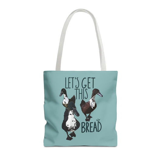 Let’s Get This Bread Tote – Funny Duck Grocery Bag Gift | Acorn & Artisan