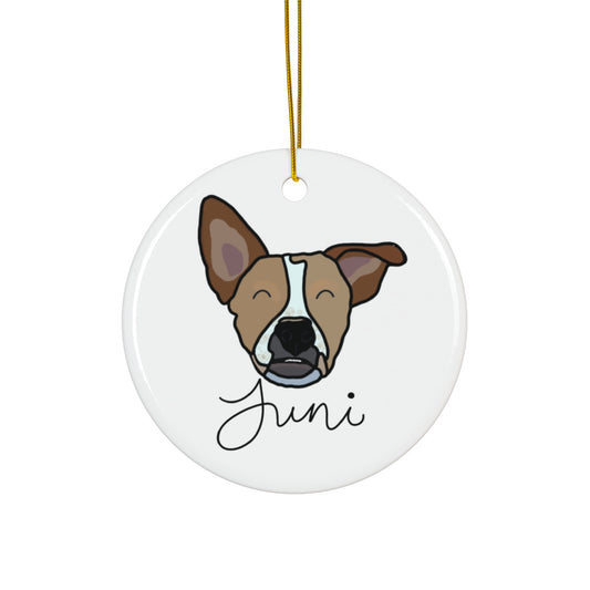 Custom Pet Portrait Ornament – Personalized Holiday Keepsake | Acorn & Artisan