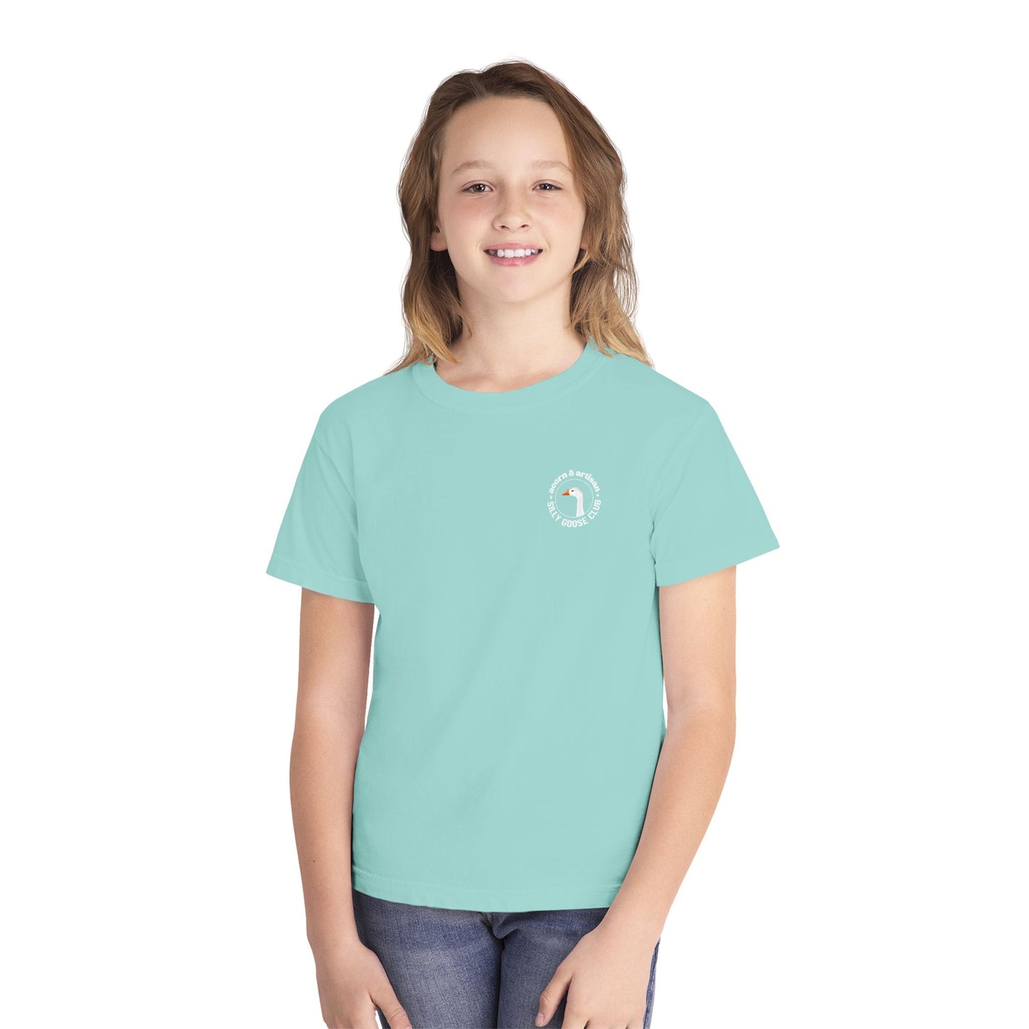 Certified Silly Goose Youth Midweight Tee, Fun Kids T-Shirt, Quirky Tees for Kids, Birthday Gift for Boys and Girls, Summer Fashion