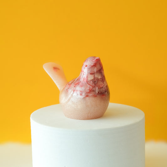 Resin Bird Paperweight – Botanical Desk Décor Gift | Acorn & Artisan