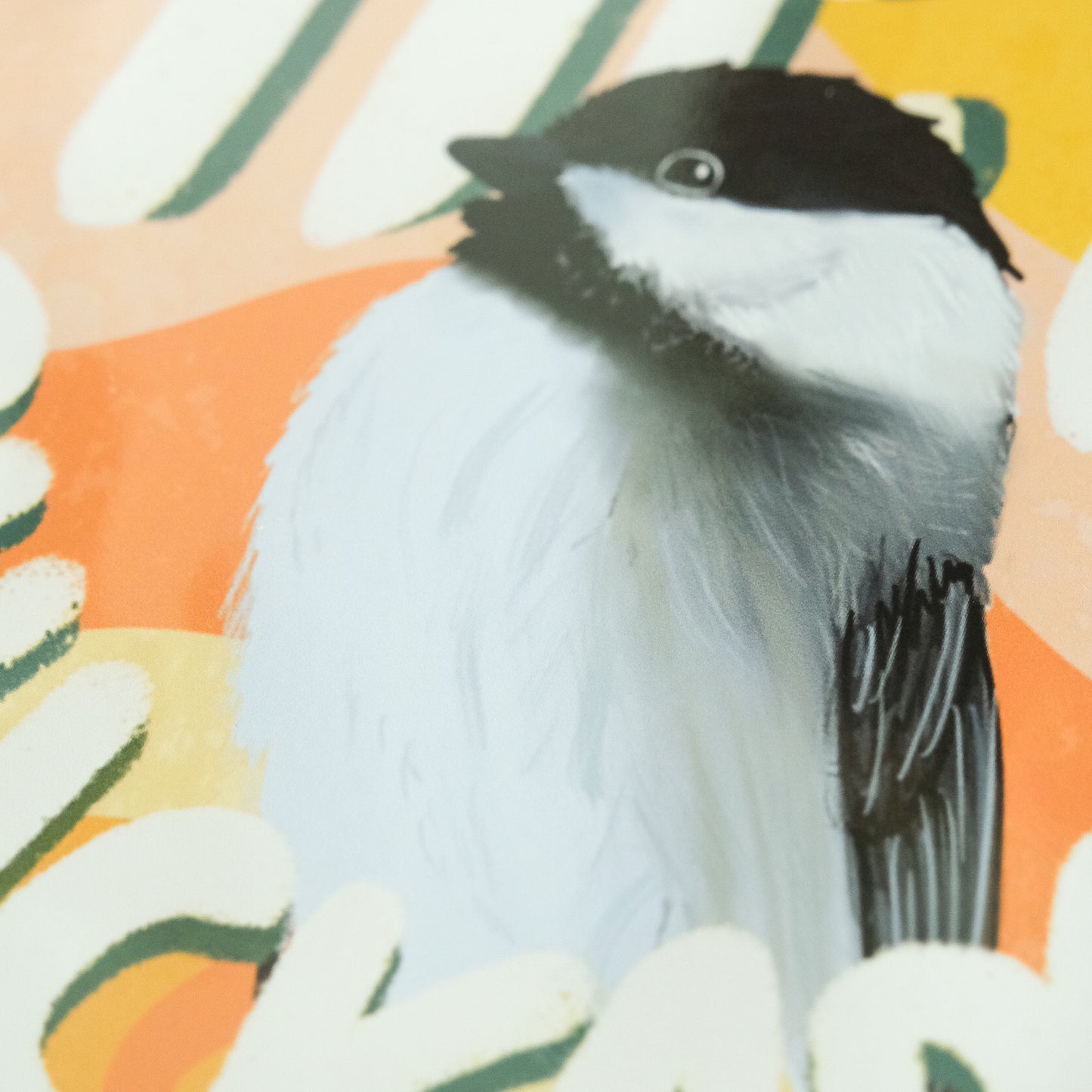 Hey Chickadee Art Print – Punny Bird Lover Wall Décor | Acorn & Artisan