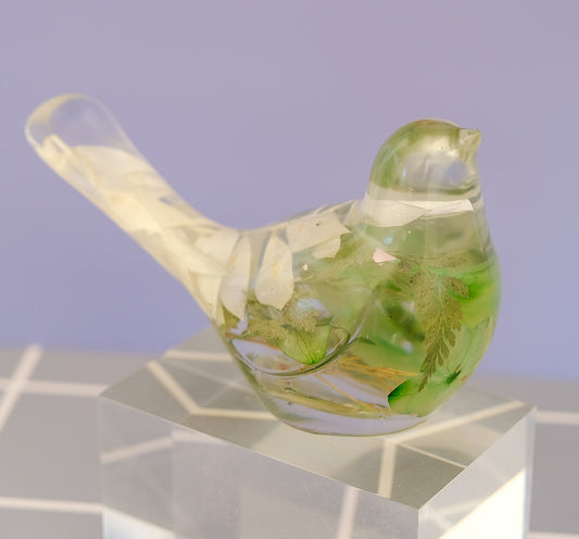 Green Petal Bird