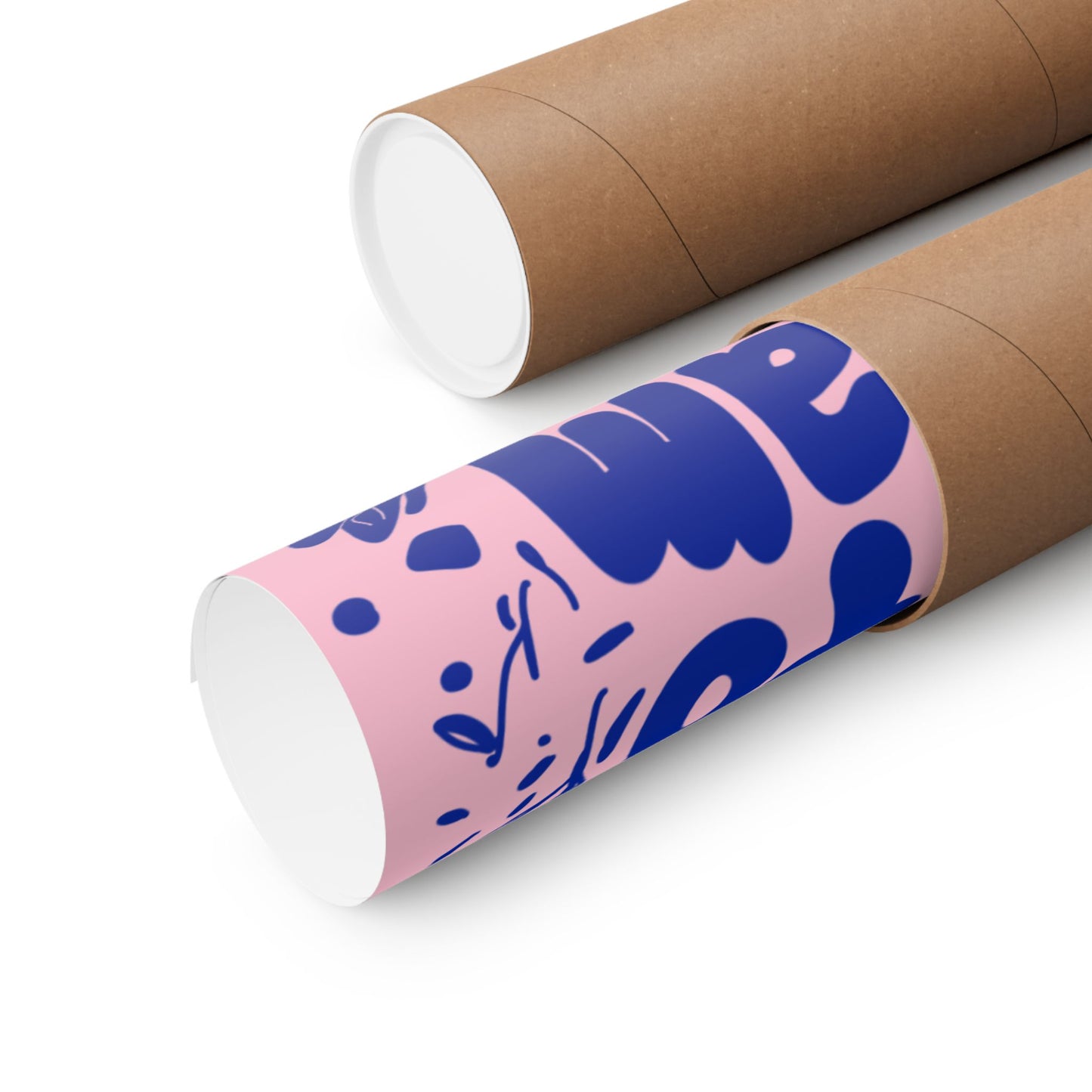 Rolled-up 'Wings Are for Those Who Dare to Dream' poster, showcasing its high-quality paper material and ready-to-frame design.
