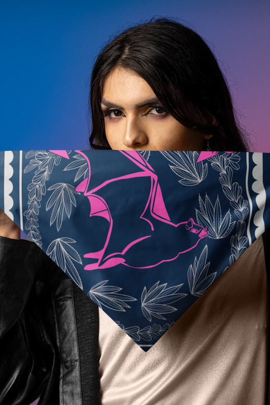 Long-Nosed Bat Bandana | Acorn and Artisan