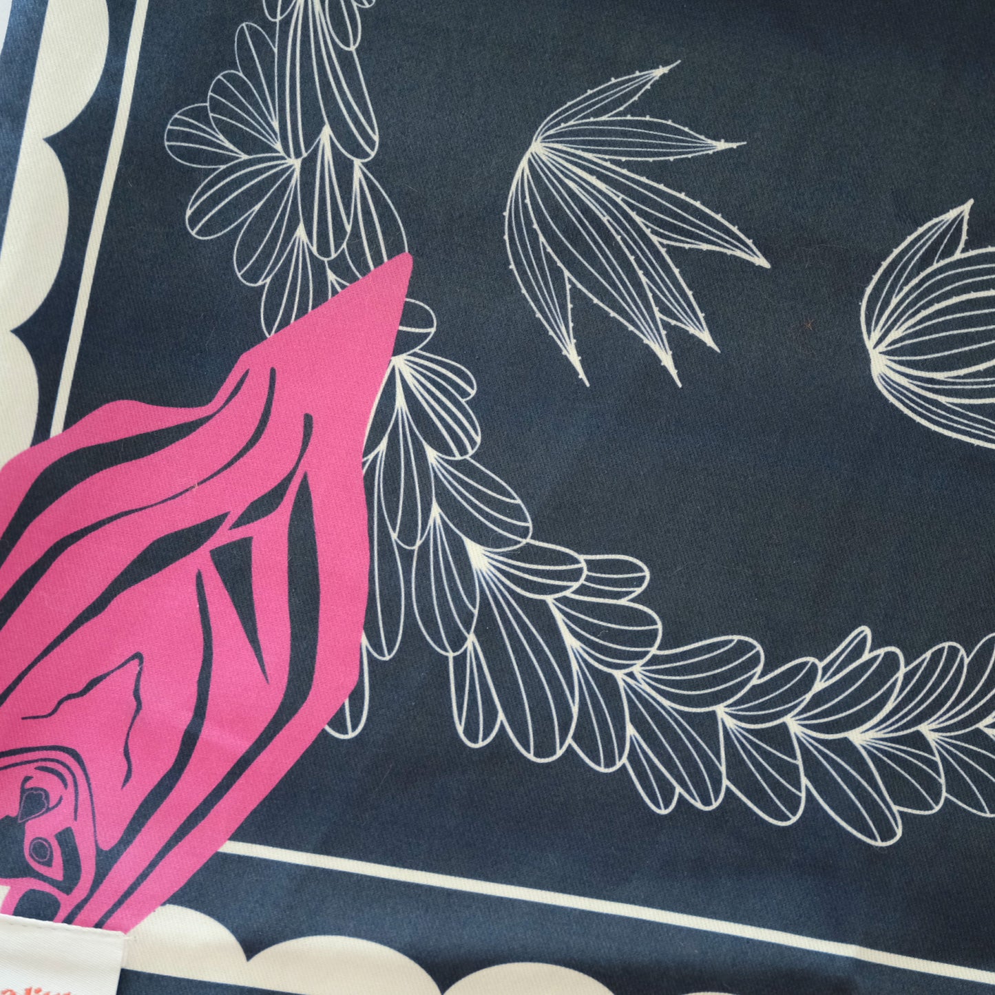 Midnight Pollinator Tea Towel | Mexican Long-Nosed Bat Cotton Flour Sack 16" × 28"