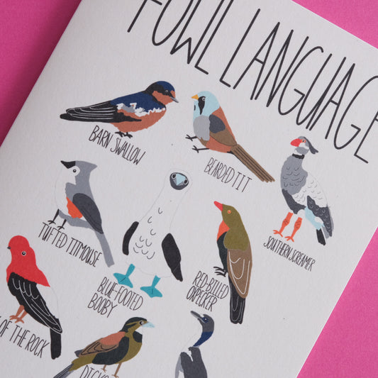 Fowl Language Greeting Card