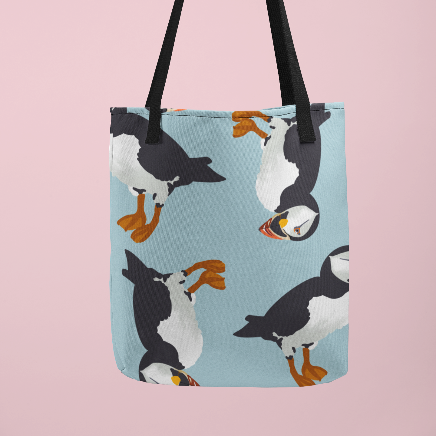 Puffin Tote Bag – Funny Bird Lover Canvas Gift | Acorn & Artisan