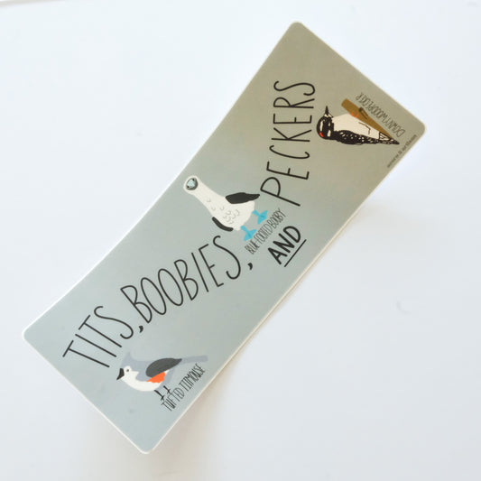 Tits, Boobies & Peckers Bumper Sticker