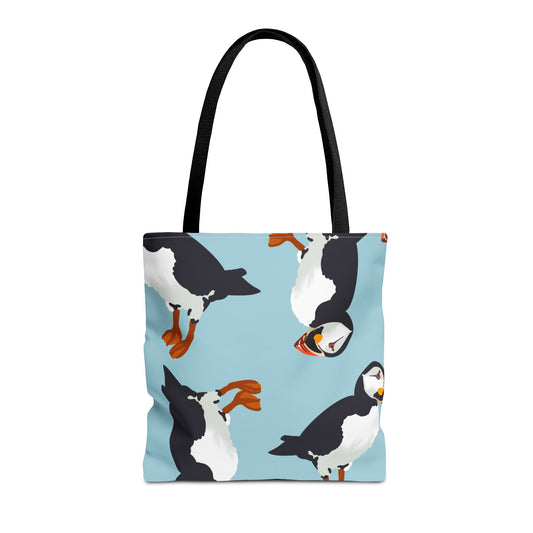 Puffin Tote Bag | Funny Bird Lover Gift for Pun Enthusiasts