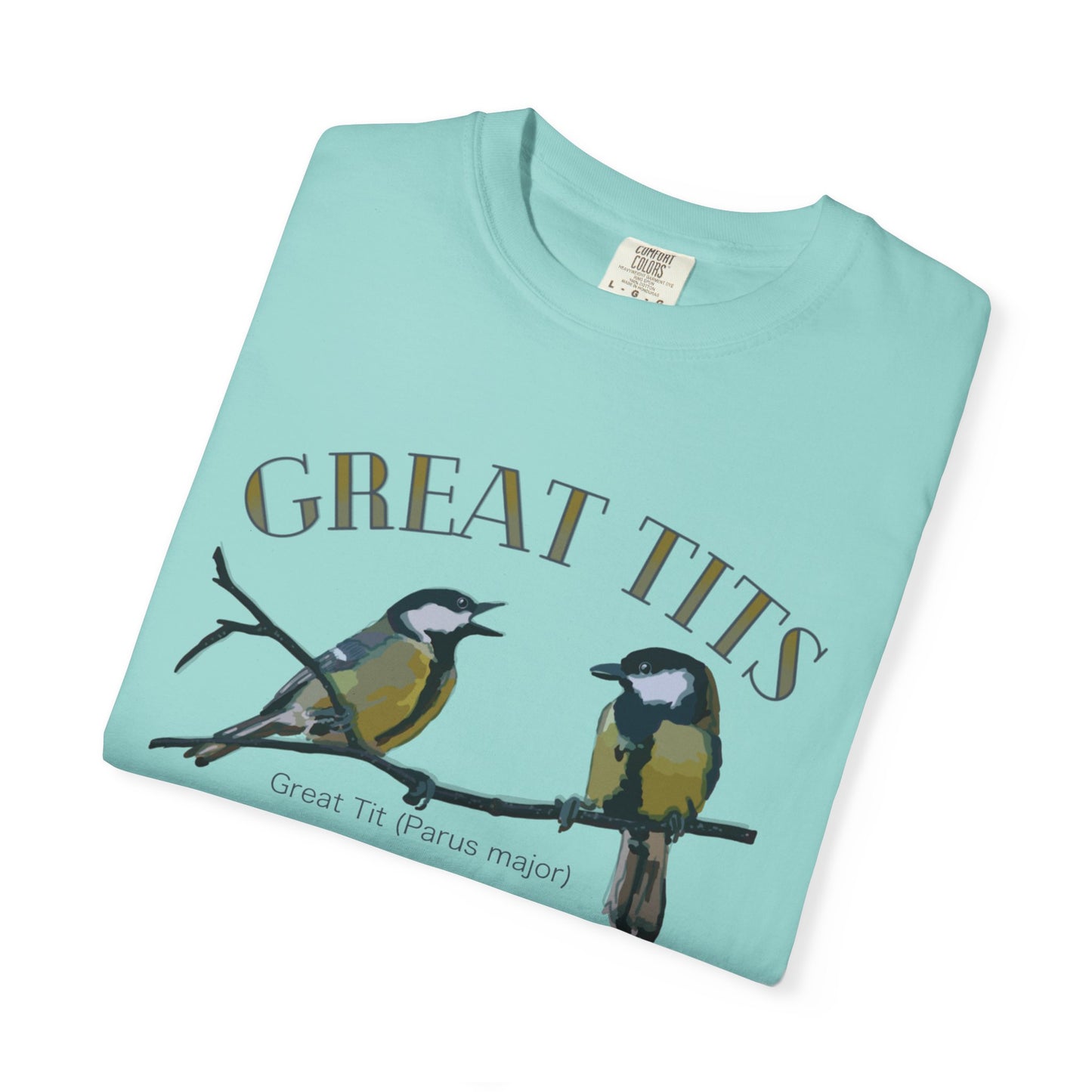 Great Tits T-Shirt | Funny Bird Lover Gift for Pun Enthusiasts