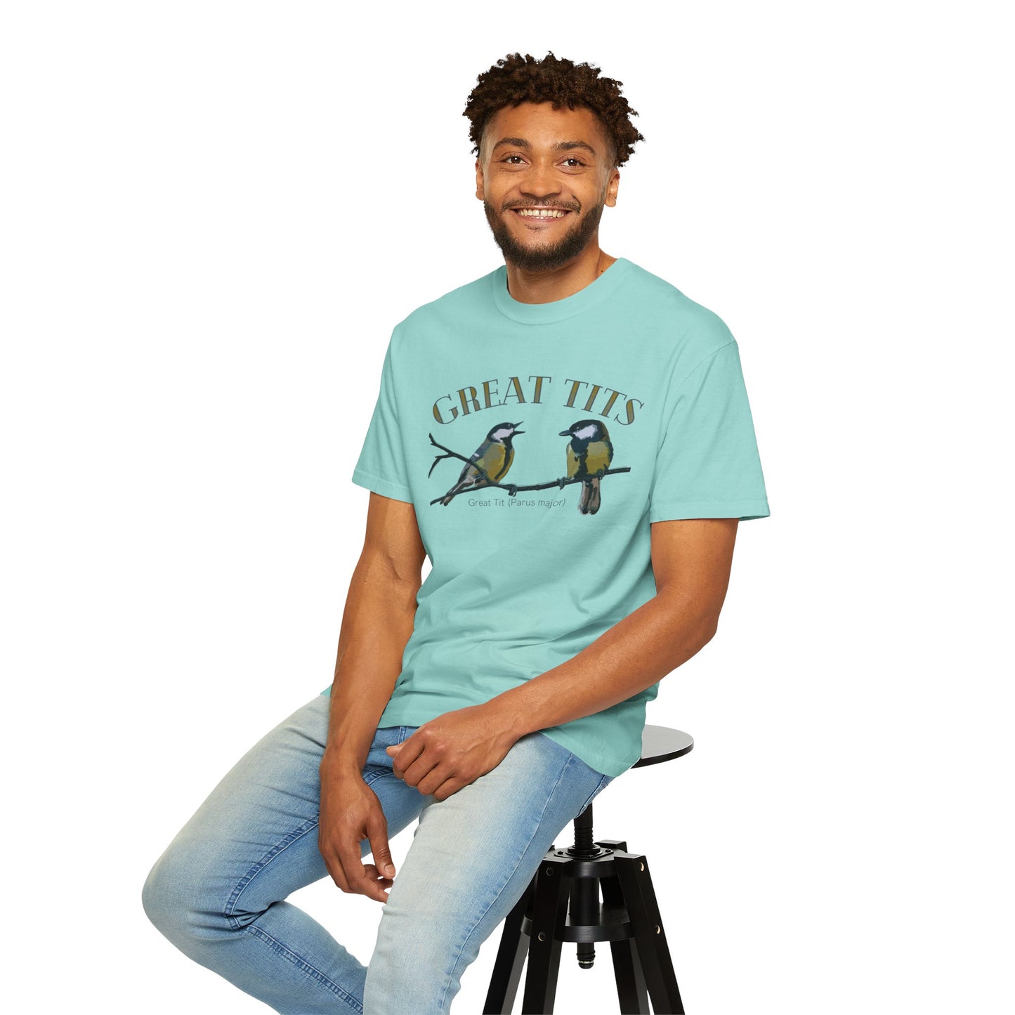 Great Tits T-Shirt | Funny Bird Lover Gift for Pun Enthusiasts
