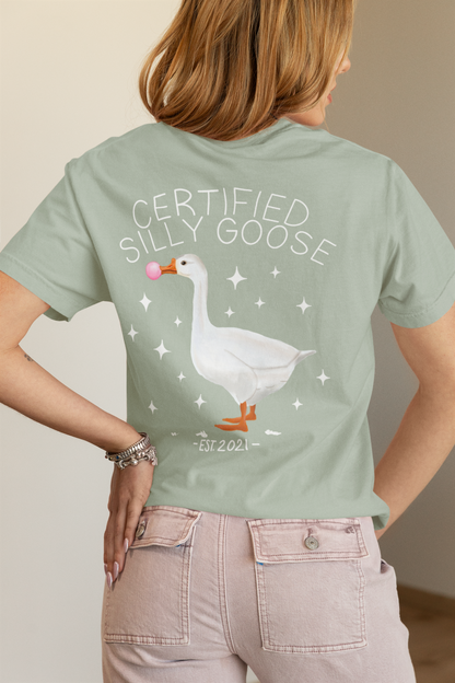 Certified Silly Goose T-Shirt – Funny Unisex Graphic Tee | Acorn & Artisan
