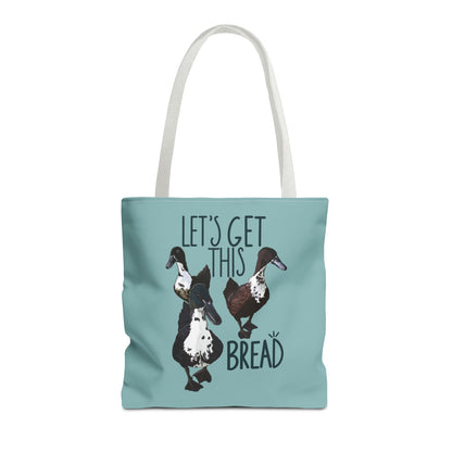 Let’s Get This Bread Tote Bag | Funny Reusable Grocery Bag for Bread Lovers
