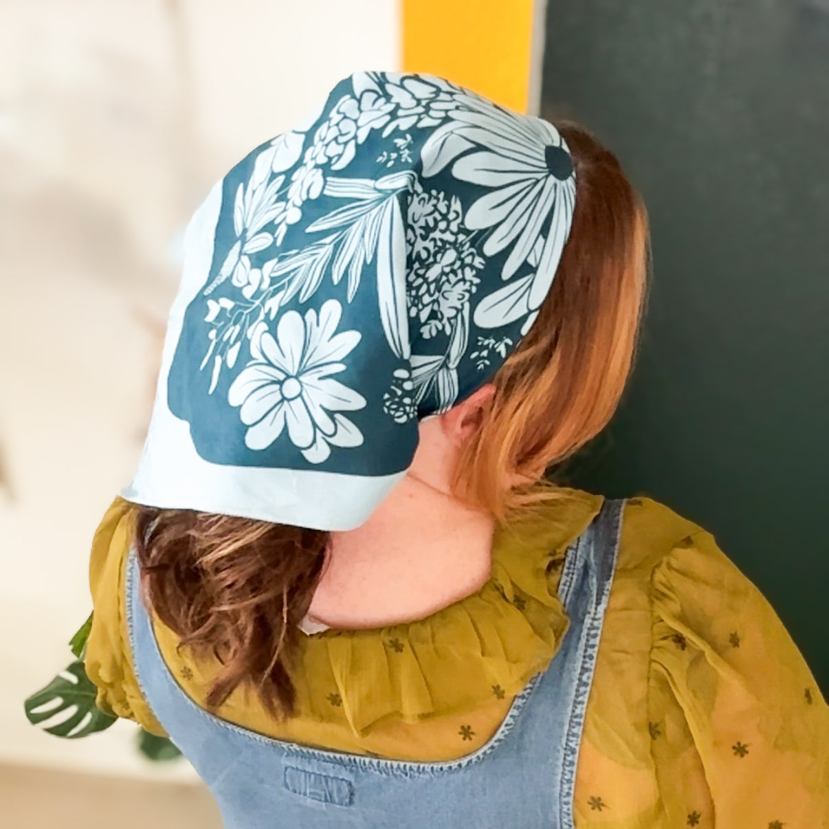 Backyard Bug Club Insect & Garden Cotton Bandana