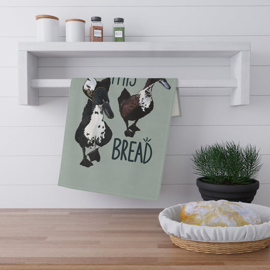 Let’s Get This Bread Tea Towel | Funny Kitchen Gift for Bakers & Foodies