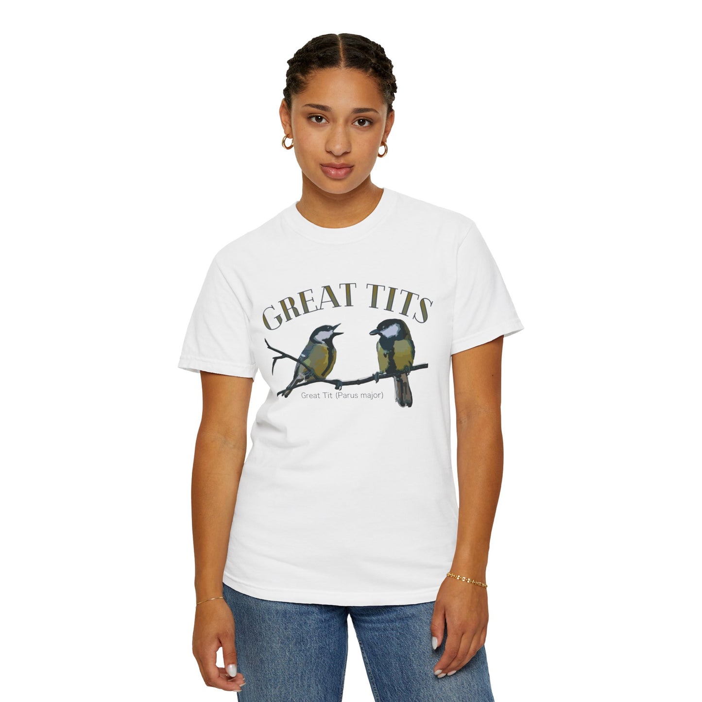 Great Tits T-Shirt | Funny Bird Lover Gift for Pun Enthusiasts