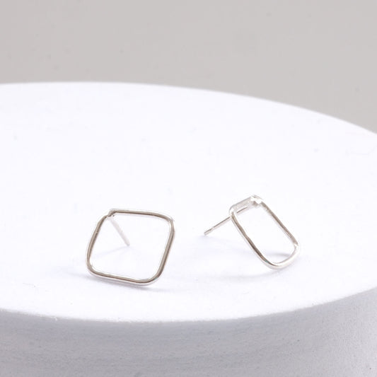 Geometric, Corner Square Stud