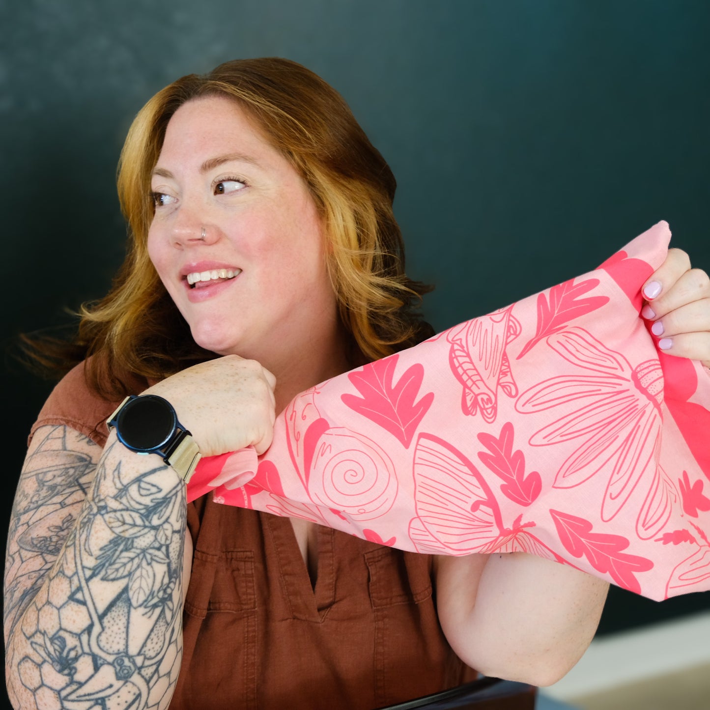 Backyard Bug Club Insect & Garden Cotton Bandana