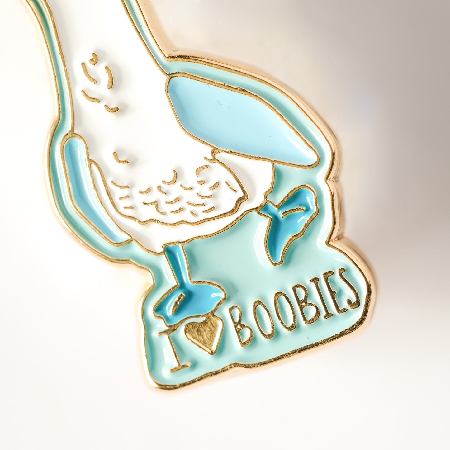 Blue-Footed Boobie Enamel Pin