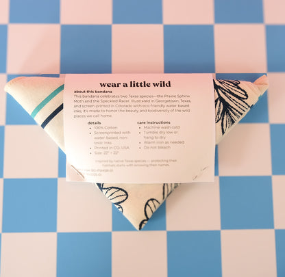 Moth and Snake Bandana | Acorn and Artisan