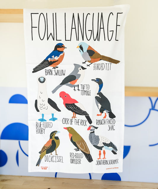 Fowl Language Tea Towel product photo