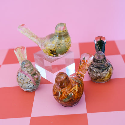 Blush Garden Bird
