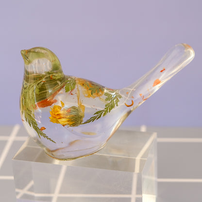 Fern & Wildflower Bird
