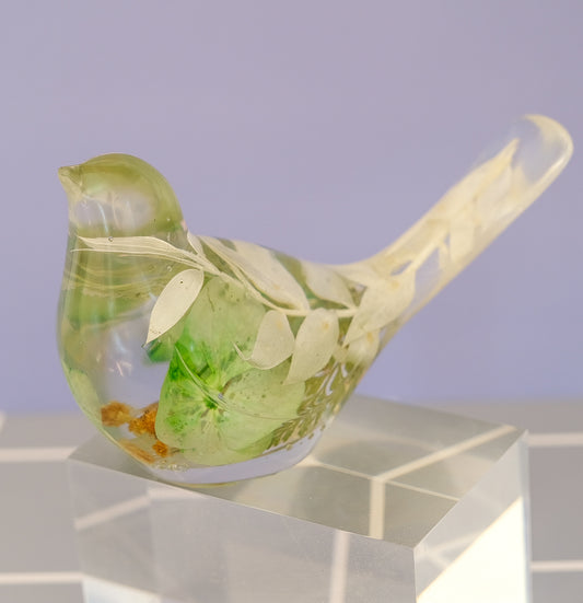 Green Petal Bird