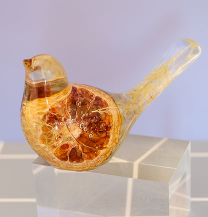 Golden Citrus Bird