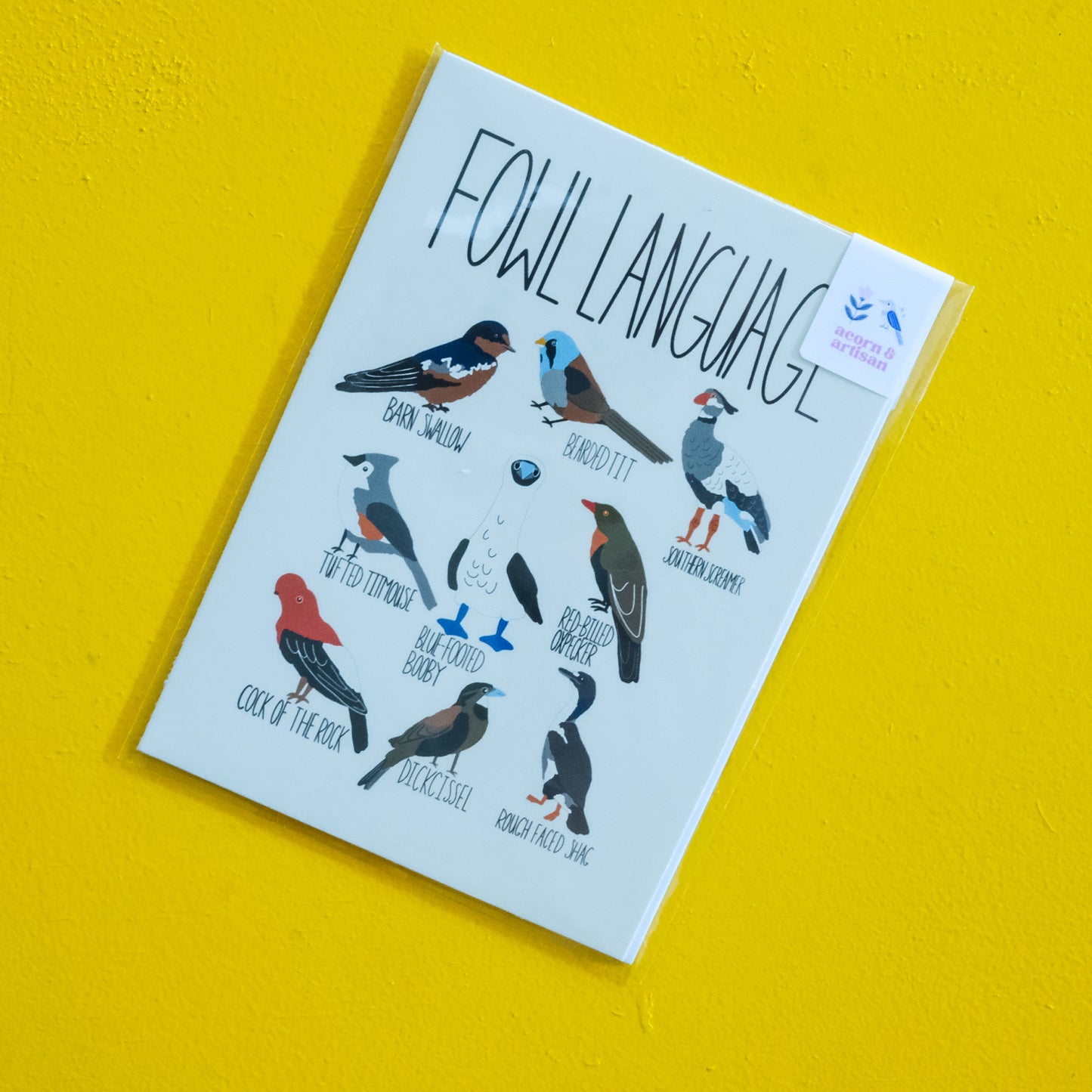 Fowl Language Art Print