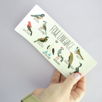 Fowl Language Bumper Sticker