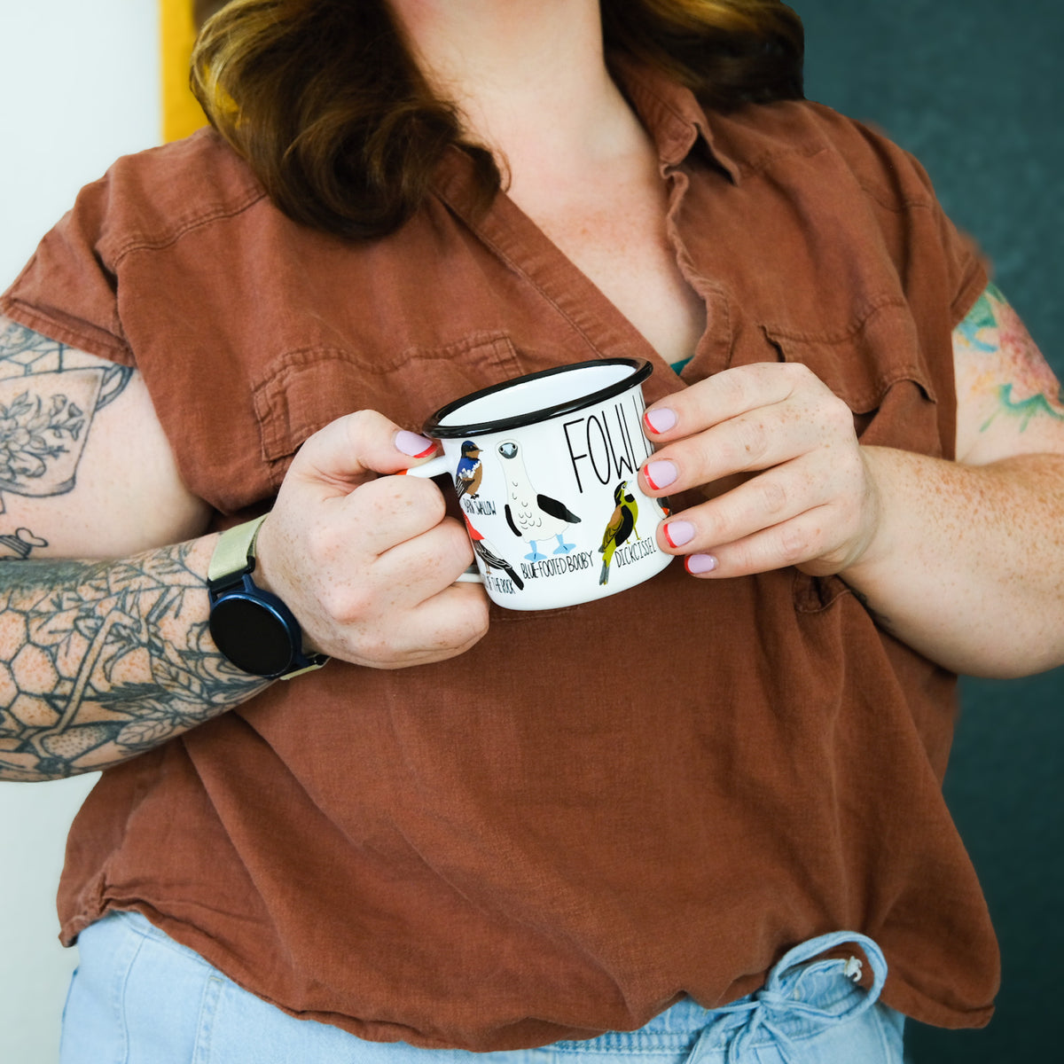 Fowl Language Camp Mug