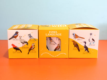 Fowl Language Mug – Funny Bird Pun Coffee Cup Gift | Acorn & Artisan