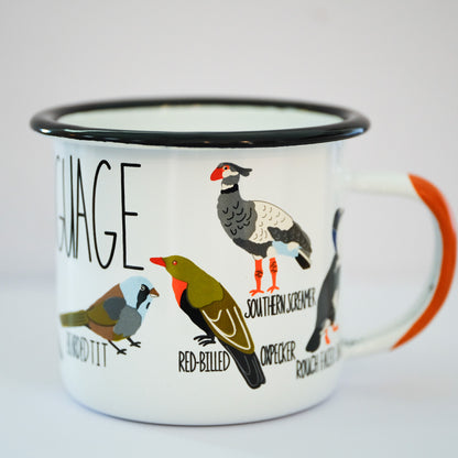 Fowl Language Camp Mug | 12 oz Steel Enamelware