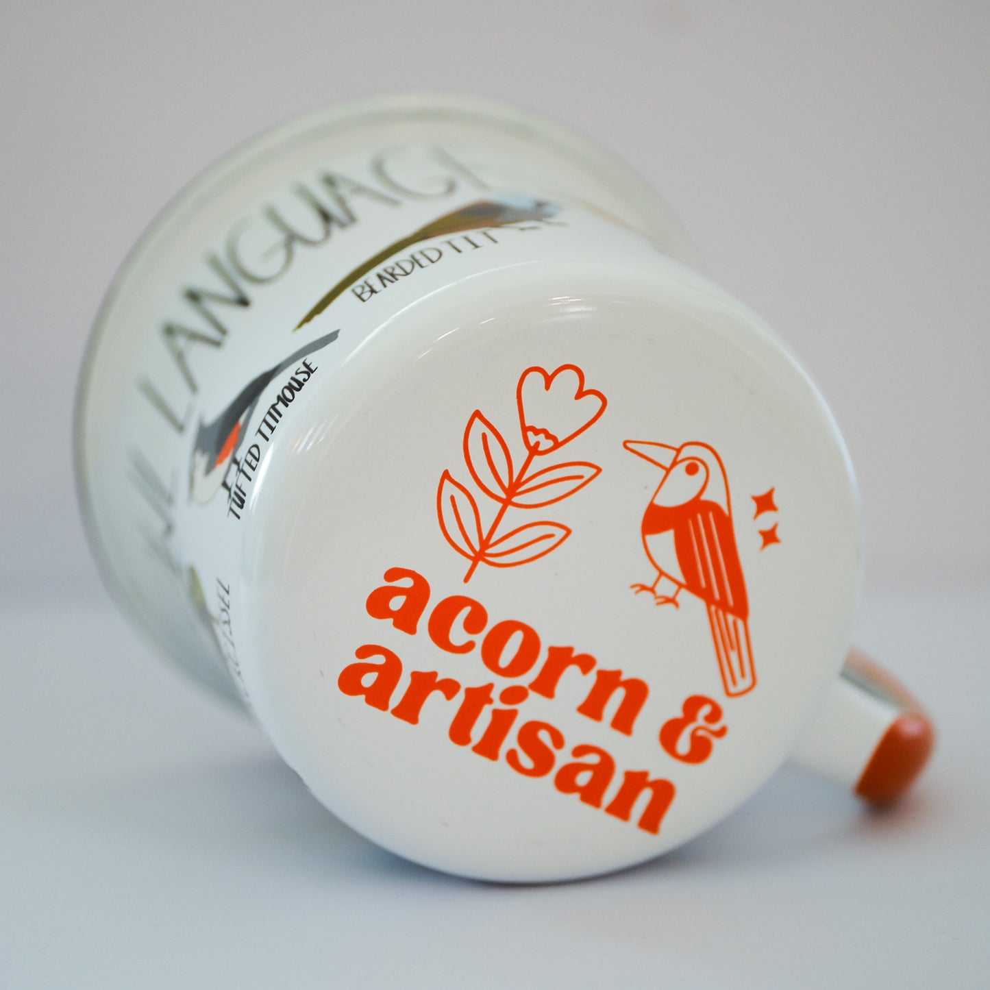 Fowl Language Camp Mug | 12 oz Steel Enamelware