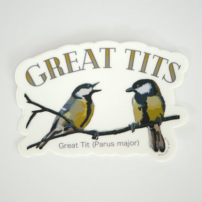 Great Tit Vinyl Sticker