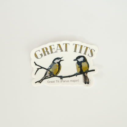 Great Tit Vinyl Sticker