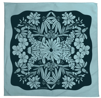 Wildflower Collector Floral Cotton Bandana