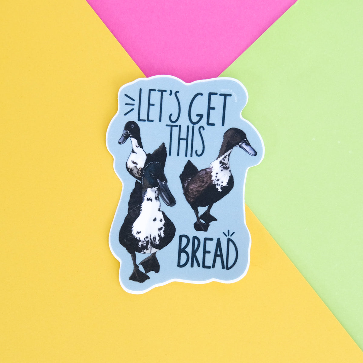 Let's Get This Bread Vinyl Sticker