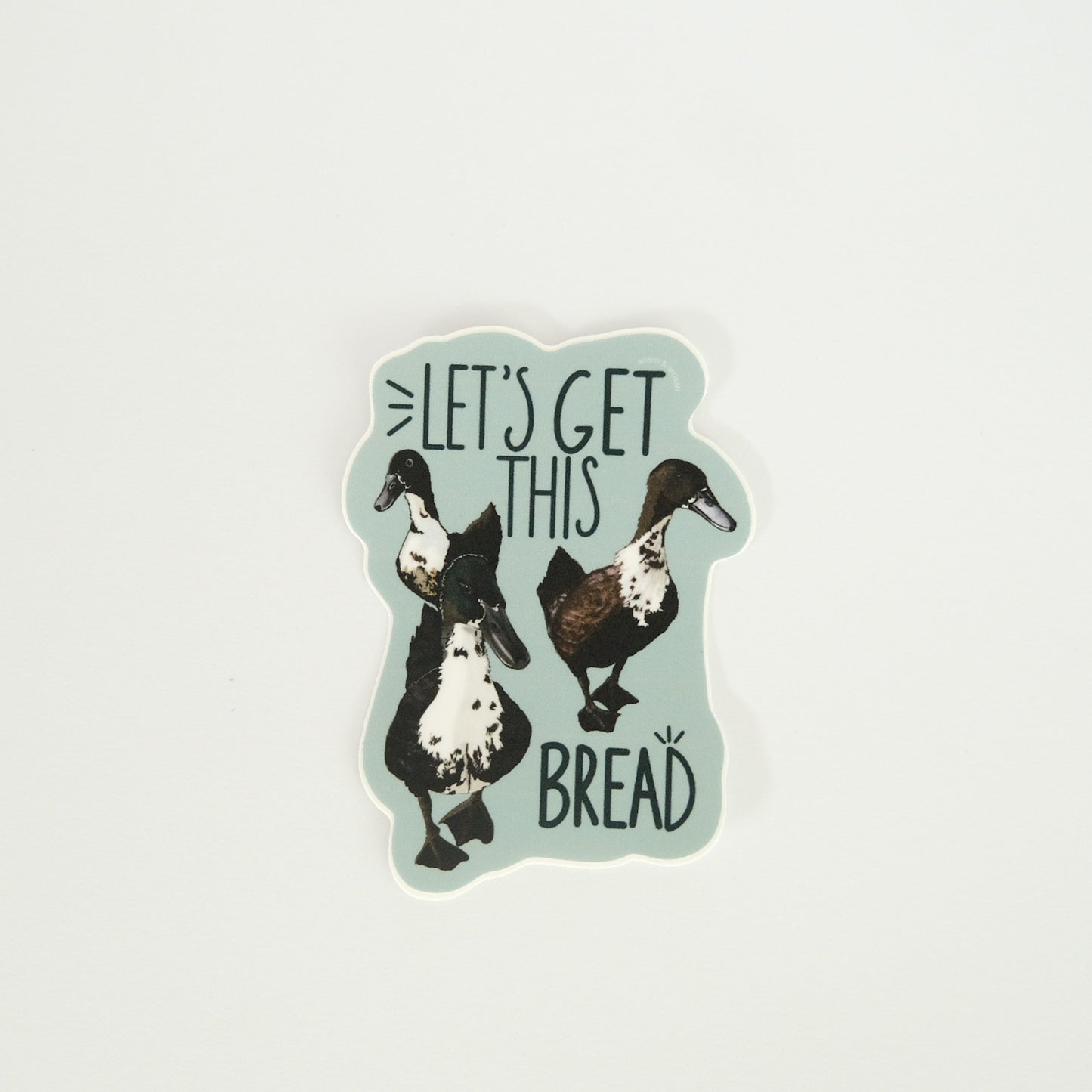 Let's Get This Bread Vinyl Sticker