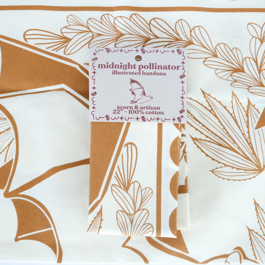 Midnight Pollinator Bandana