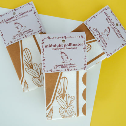 Midnight Pollinator Bandana