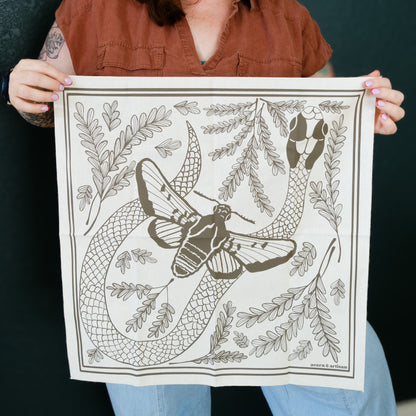 Wildflower Collector Floral Cotton Bandana