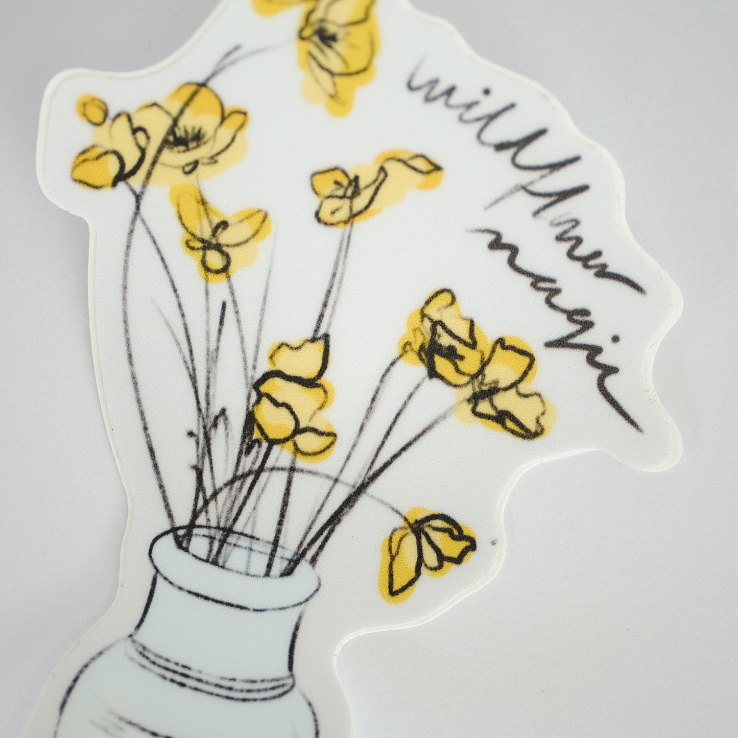 Wildflower Magic Vinyl Sticker