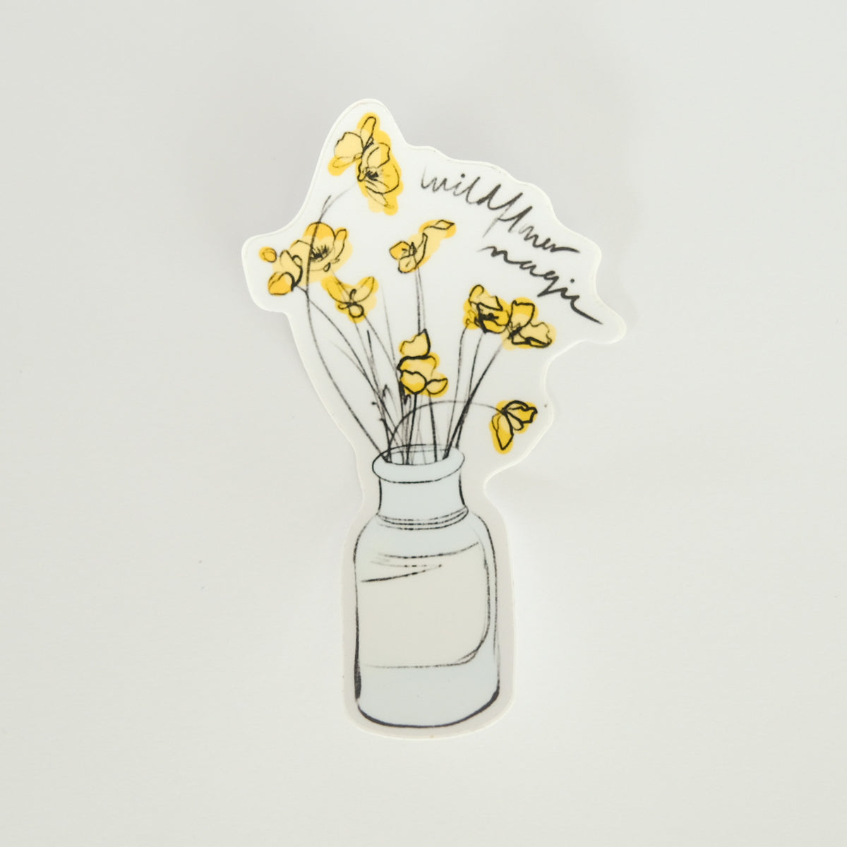 Wildflower Magic Vinyl Sticker