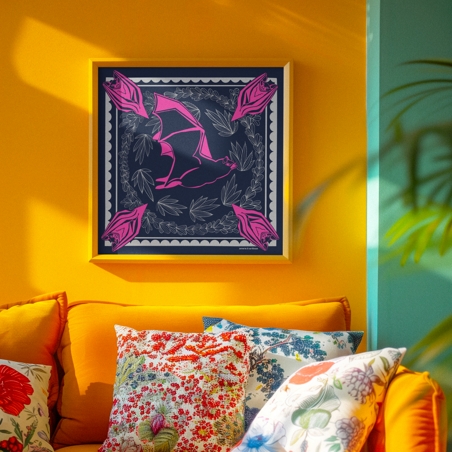 Art Print – Long-Nosed Bat Illustration