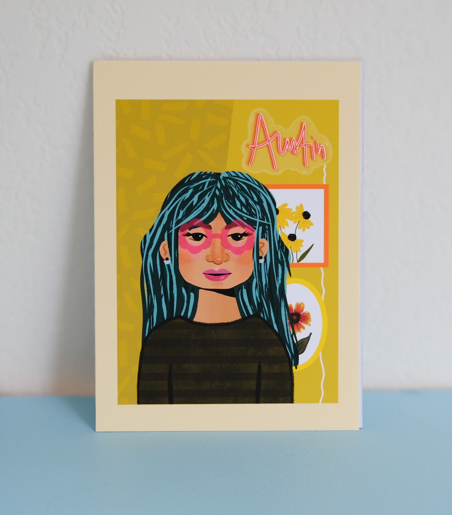 Art Print – Austin Girl Illustration